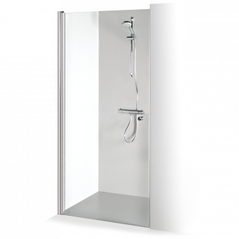 Dušo durys nišoms Brasta Glass GRETA 795-811x2000 skaidrus stiklas 